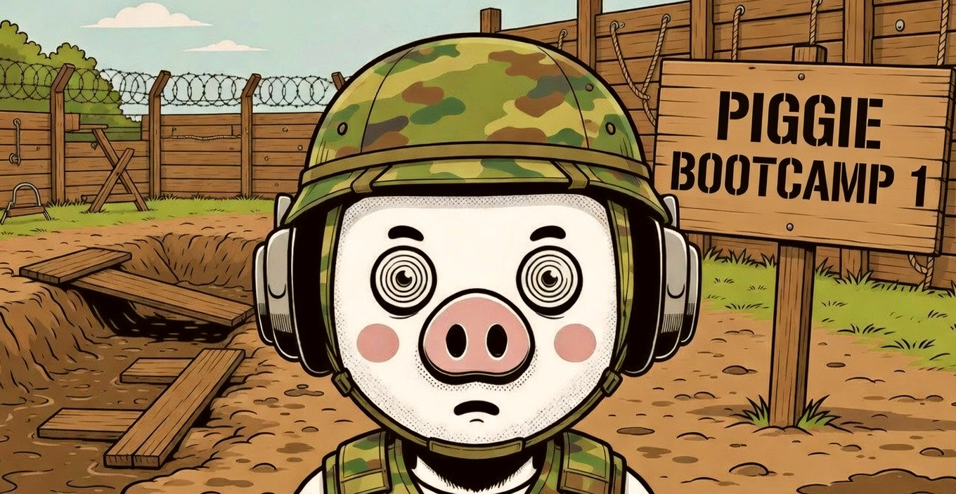 Piggie Bootcamp day 1