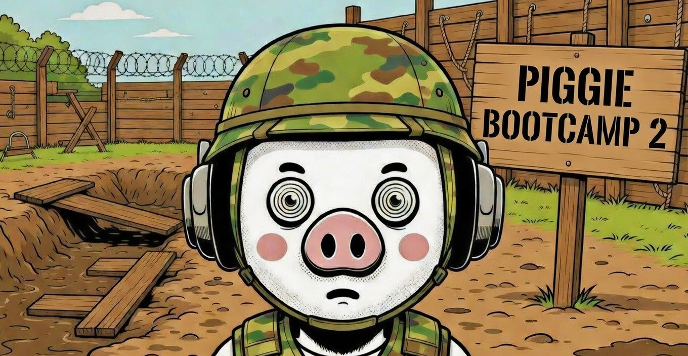 Piggie bootcamp day 2