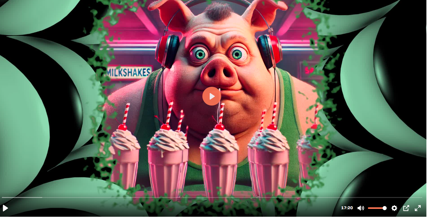 Turning you into my horny fat pig THE MILKSHAKE GAME