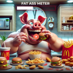 Fat Pig Vs Fast Food Eating Contest
